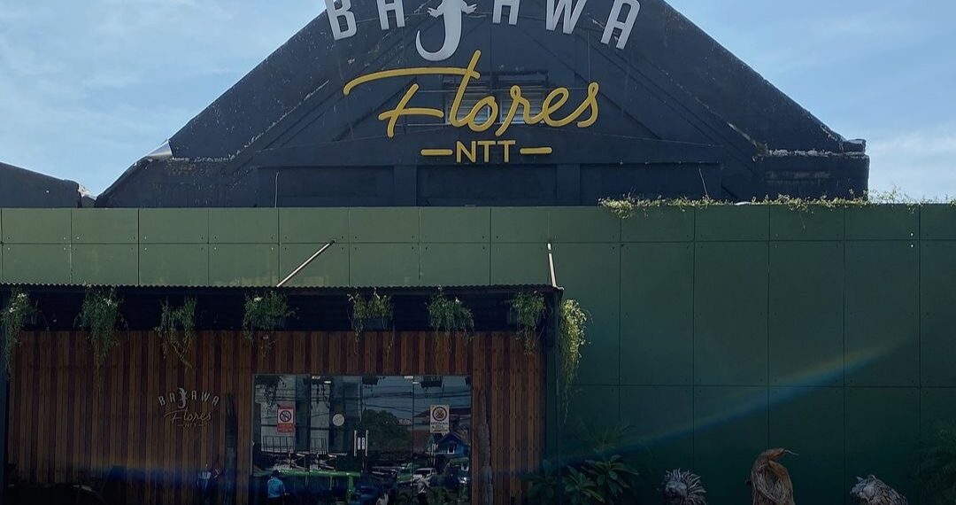 Tampak depan Kafe Bajawa Flores NTT di Bogor. (Foto: Instagram @telletubbis)