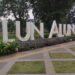 Tampak depan Alun-alun Kota Bogor.