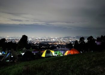 Salah satu tempat camping yang ada di Bogor. (Foto: hendy p)